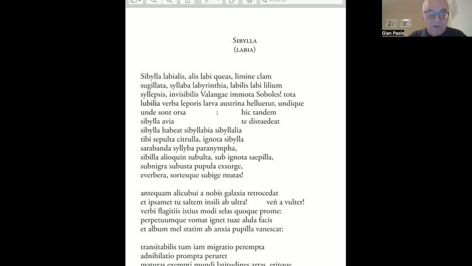 Lezione 4. I prodigi linguistici: Emilio Villa fuori dall'italiano